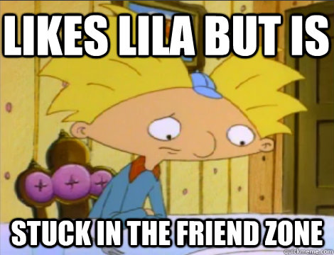 Likes Lila But Is Stuck in the Friend Zone  Hey Arnold Problems