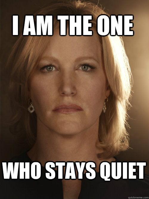 I AM THE ONE WHO STAYS QUIET - I AM THE ONE WHO STAYS QUIET  Skyler White