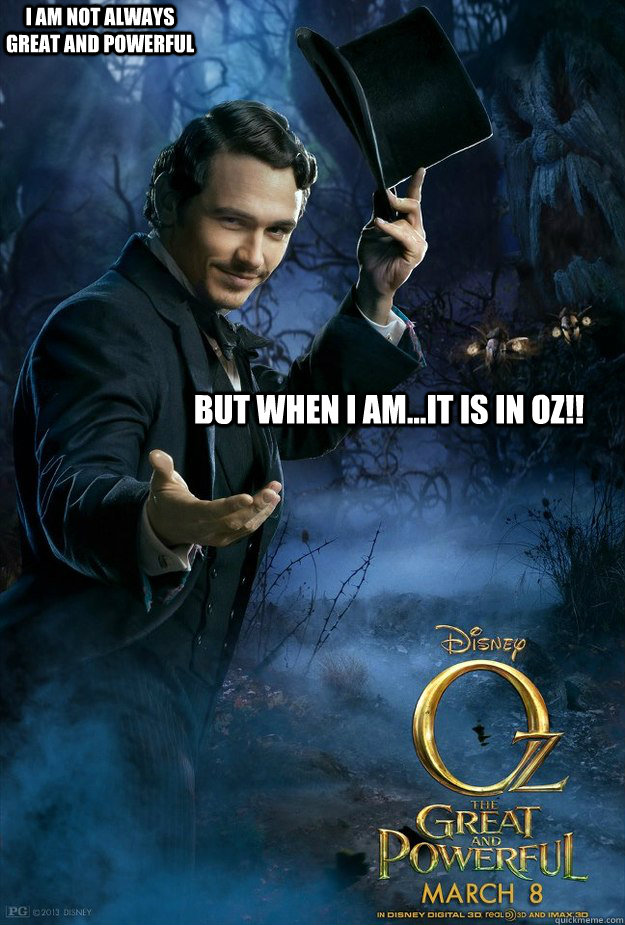 Wants to lead you through a creepy forest... SEEMS LEGIT - Oz The Great
