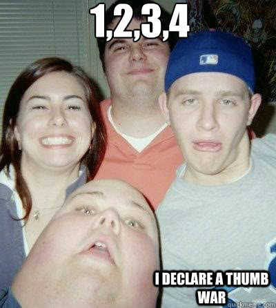 Thumb war dating