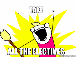 TAKE ALL THE ELECTIVES  All The Things
