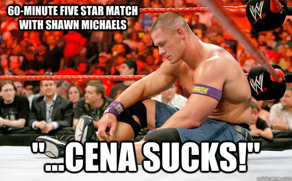 60-minute five star match with shawn michaels 