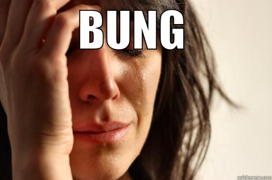 BUNG  First World Problems