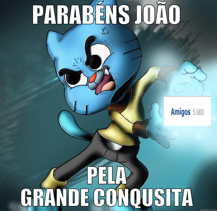 PARABÉNS JOÃO PELA GRANDE CONQUSITA Misc