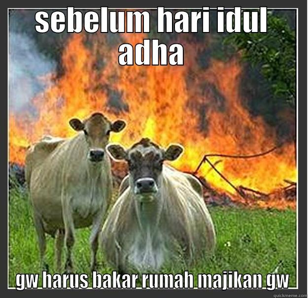 SEBELUM HARI IDUL ADHA GW HARUS BAKAR RUMAH MAJIKAN GW Evil cows