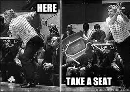 here Take a Seat  Bobby Knight