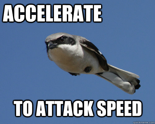 ACCELERATE TO ATTACK SPEED - ACCELERATE TO ATTACK SPEED  Missile bird