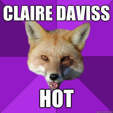 Claire Daviss HOT  Forensics Fox