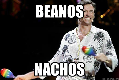 Beanos Nachos - Beanos Nachos  White guy spanish