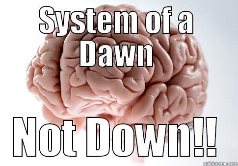 SYSTEM OF A DAWN NOT DOWN!! Scumbag Brain