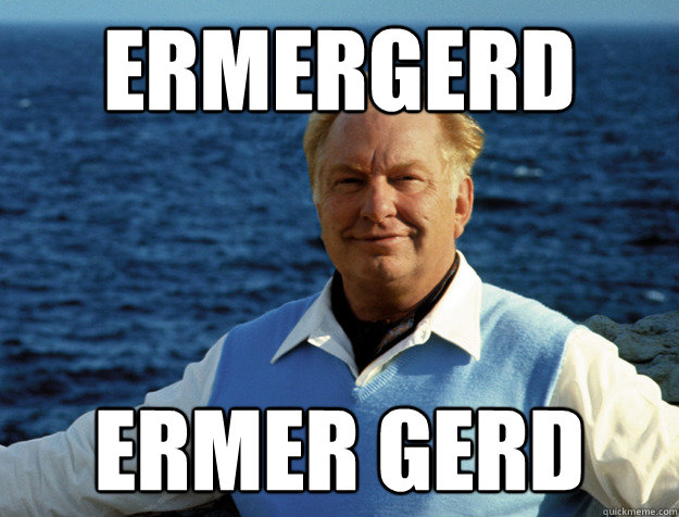 ermergerd ermer gerd  