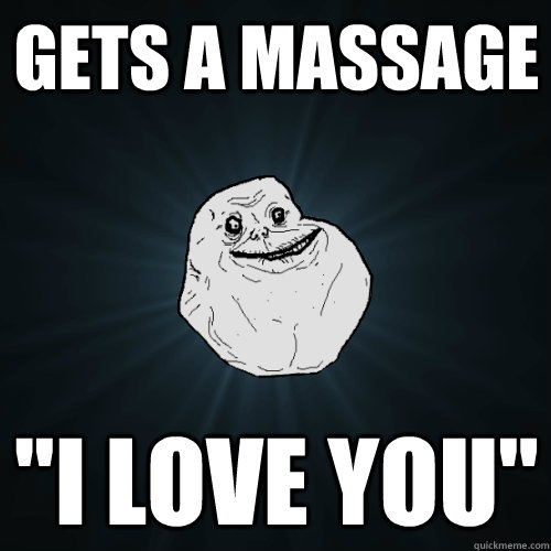 gets a massage  
