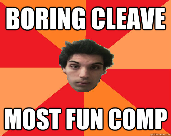 BORING CLEAVE MOST FUN COMP  Idiot WoW player