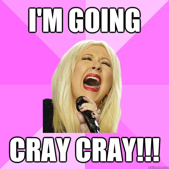 i'm going cray cray!!! - i'm going cray cray!!!  Wrong Lyrics Christina