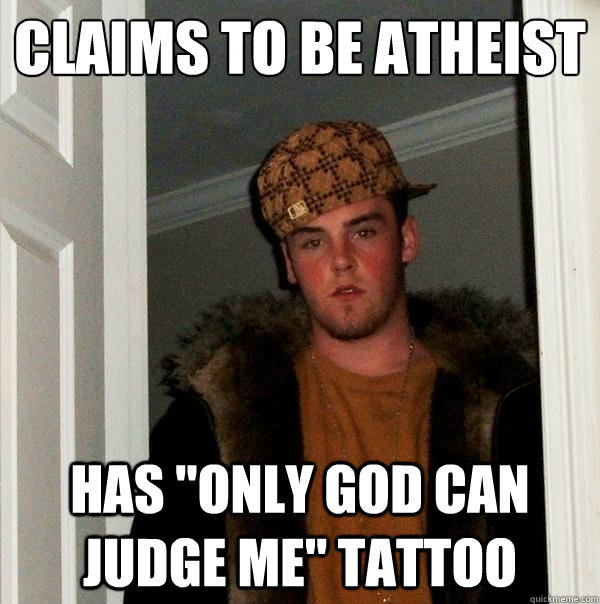 claims to be atheist has 