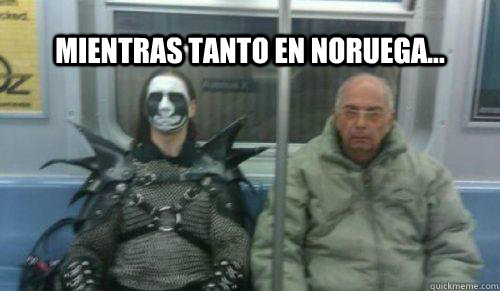 MIENTRAS TANTO EN NORUEGA...  Black Metal Guy