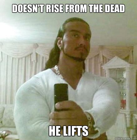 Doesn't Rise from the dead he lifts - Doesn't Rise from the dead he lifts  Guido Jesus