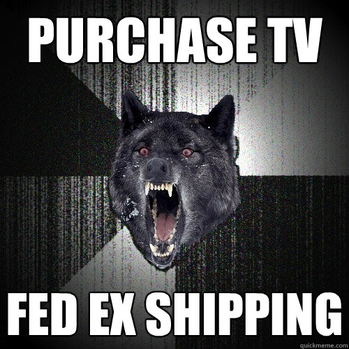 purchase tv FED EX SHIPPING  Insanity Wolf