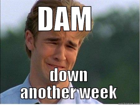 DAM  DOWN ANOTHER WEEK 1990s Problems