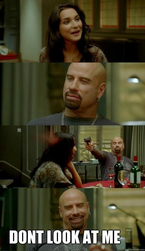  dont look at me  Skinhead John
