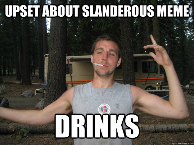 UPSET ABOUT SLANDEROUS MEME DRINKS  Jeff