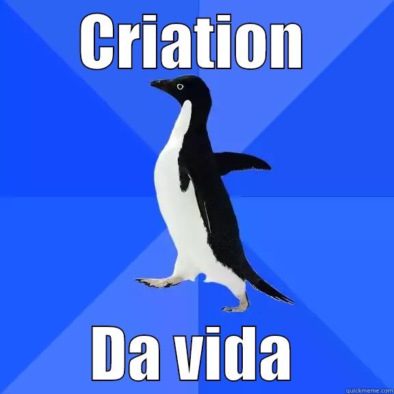 CRIATION DA VIDA Socially Awkward Penguin