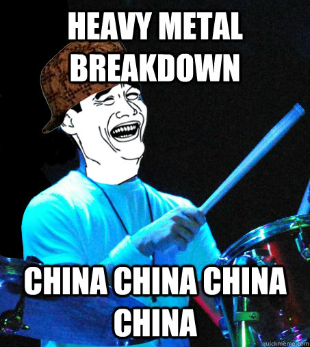 heavy metal breakdown china china china china  