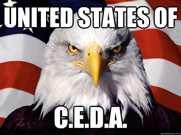 UNITED STATES OF  C.E.D.A.  One-up America