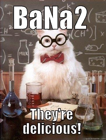 BANA2 THEY'RE DELICIOUS! Chemistry Cat