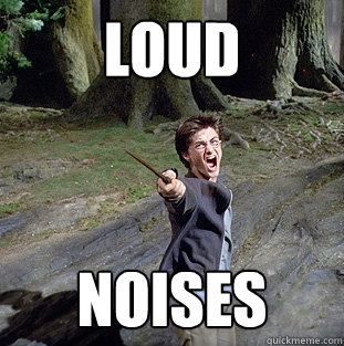 LOUD NOISES  Pissed off Harry