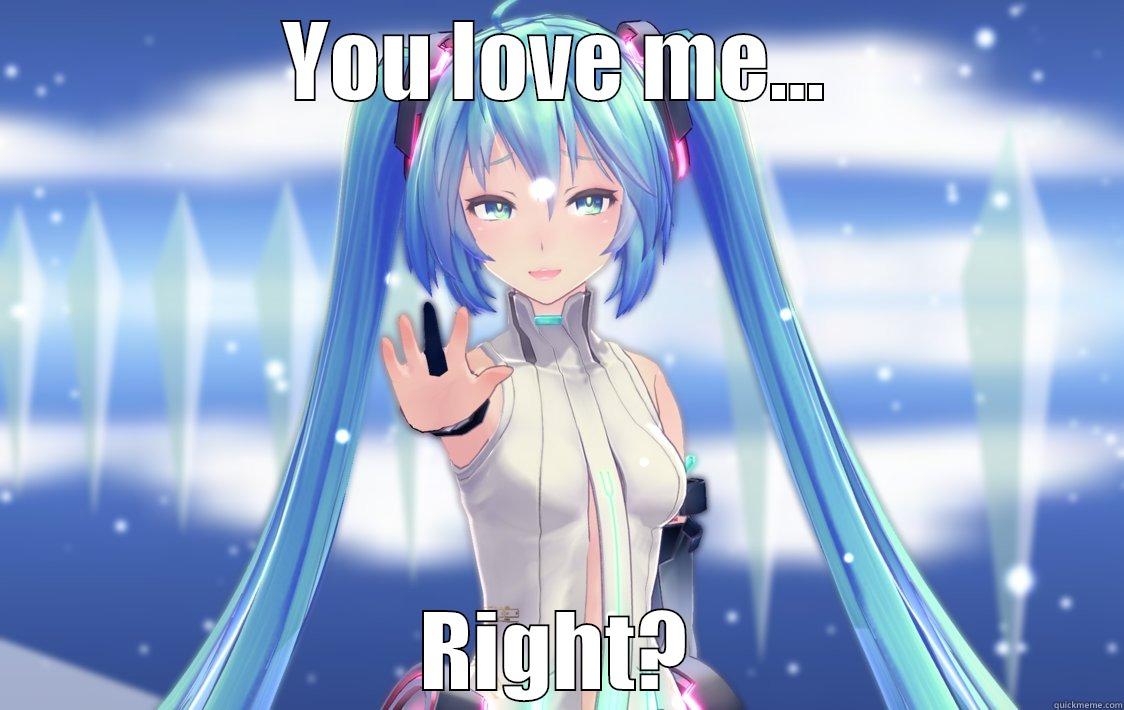 YOU LOVE ME... RIGHT? Misc