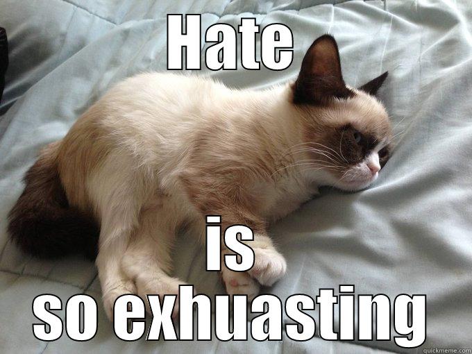 HATE IS SO EXHUASTING Misc