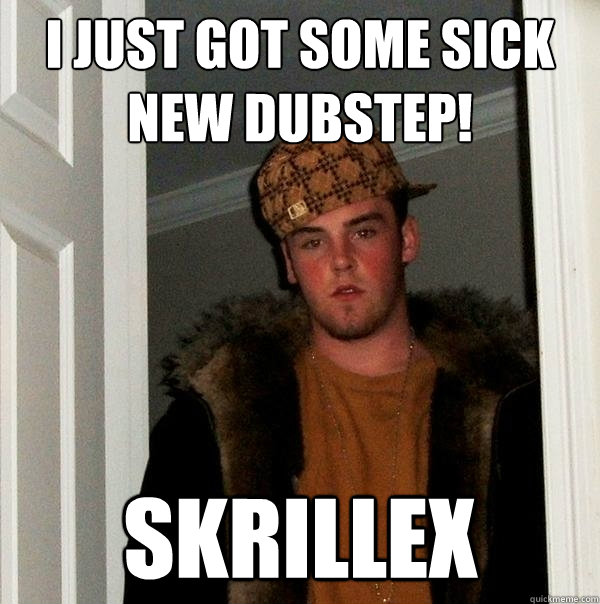 I just got some sick new dubstep! skrillex  Scumbag Steve