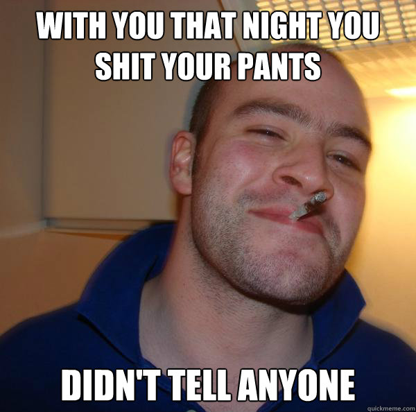 with you that night you shit your pants didn't tell anyone - with you that night you shit your pants didn't tell anyone  Misc