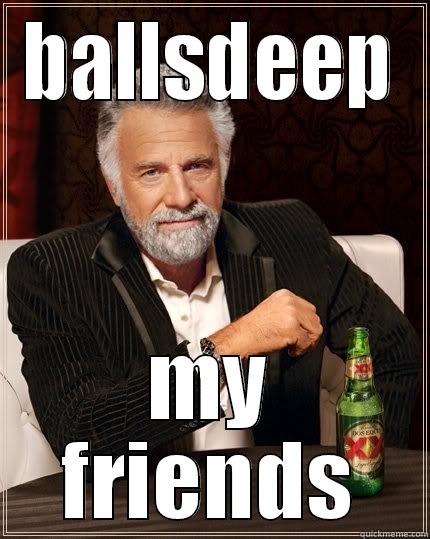 BALLSDEEP MY FRIENDS The Most Interesting Man In The World