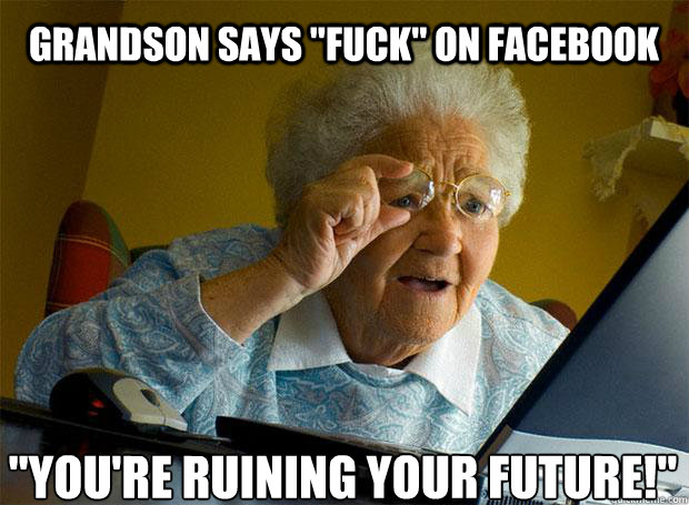 GRANDSON SAYS 