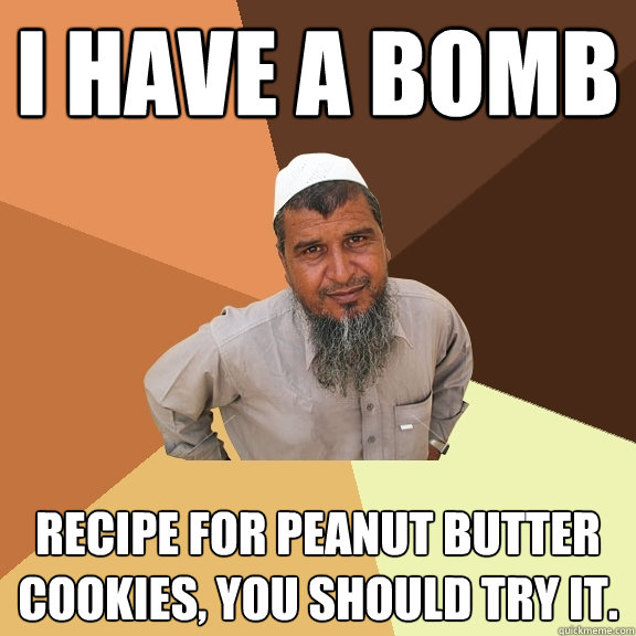 i have a bomb recipe for peanut butter cookies, you should try it. - i have a bomb recipe for peanut butter cookies, you should try it.  Ordinary Muslim Man