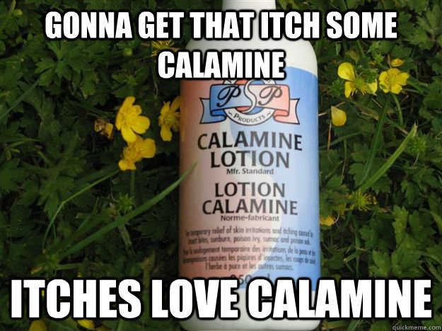 Gonna get that itch some calamine itches love calamine - Gonna get that itch some calamine itches love calamine  Misc