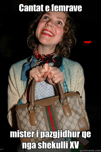 Cantat e femrave mister i pazgjidhur qe nga shekulli XV  Girl with bag