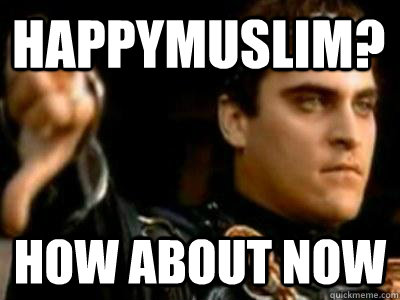HappyMuslim? How about now  Downvoting Roman