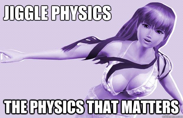 Jiggle Physics The physics that matters  Jiggle Physics