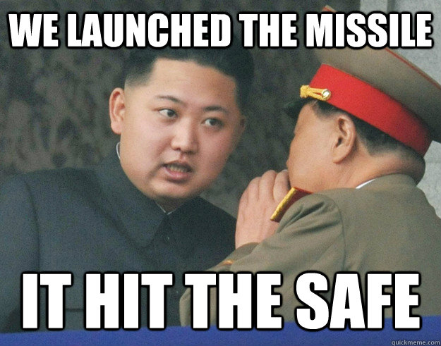 We Launched the Missile It hit the safe  Kim Jong Un Missile launch