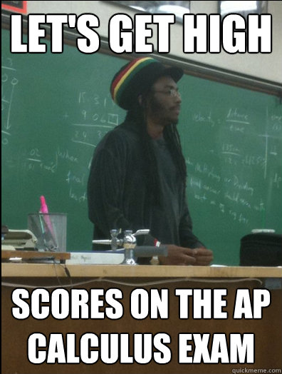Let's get high scores on the AP Calculus exam - Let's get high scores on the AP Calculus exam  Rasta Science Teacher