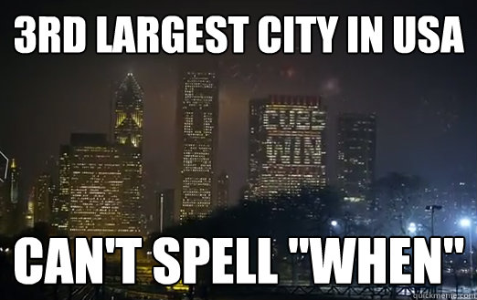 3rd Largest city in USA can't spell 