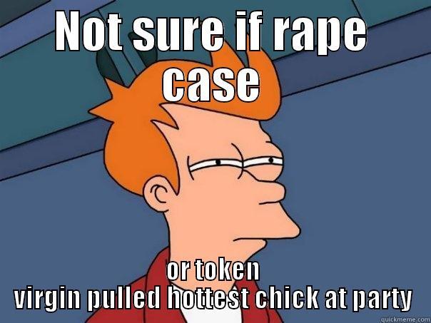 The Rape Charge - NOT SURE IF RAPE CASE OR TOKEN VIRGIN PULLED HOTTEST CHICK AT PARTY Futurama Fry