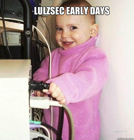 lulzsec early days   Troll Baby