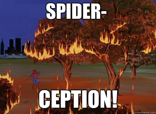                          SPIDER- CEPTION!  