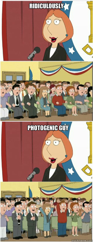 Ridiculously Photogenic guy  911 lois