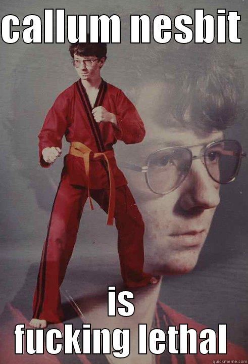 CALLUM NESBIT  IS FUCKING LETHAL Karate Kyle