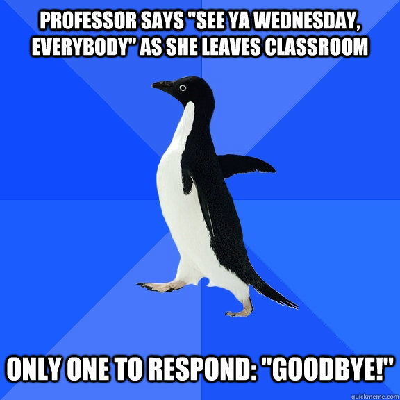 Professor says 